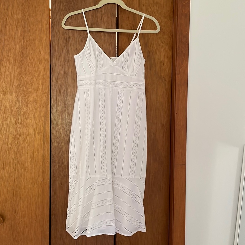 Banana Republic white sun dress size 0P